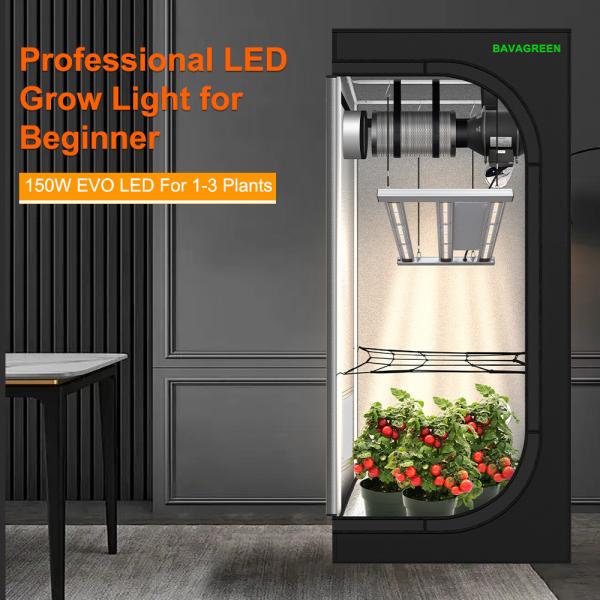BAVAGREEN 150W LED Grow Lampe Vollspektrum Samsung LM301H EVO UV IR Plant Lamp