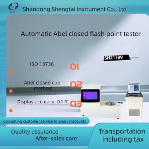 China SH21789 Abel Flash Point Tester Closed Mouth Cup Method ISO13736 on sale