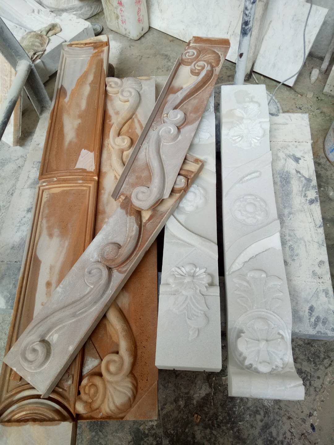 Solid Natural Stone Fireplaces Marble Decorative Fire Surround Home Decoration