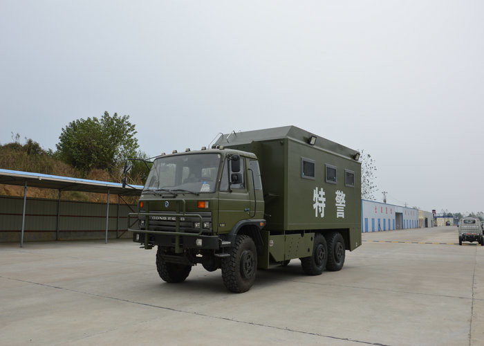 Military Offroad 6x6 Mobile Kitchen Truck For Army / Forces Food Cooking Outdoors