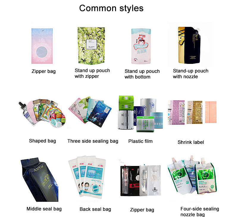 Biodegradable 50ml Kraft Paper Liquid Spout Bag Stand Up For Juice