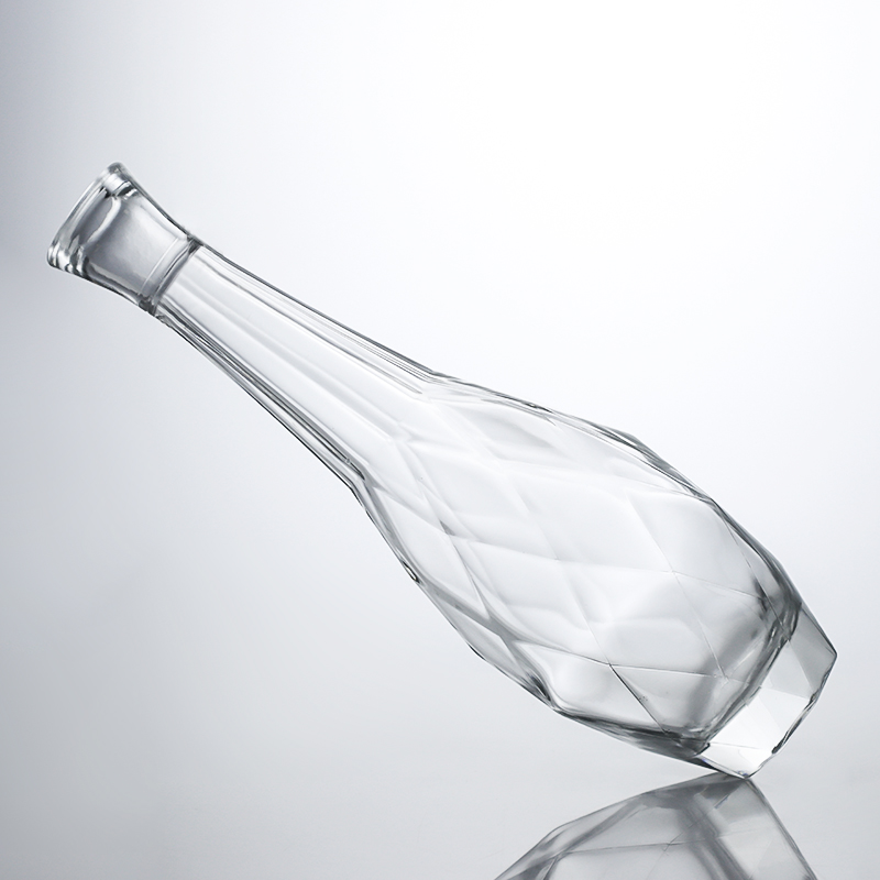 Unique Cork-Capped Super Flint Glass Bottle for Whisky Vodka Tequila Gin Rum