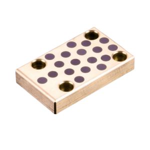 Solid Cast Bronze Self Lubricating Guide Bushings Low Noise