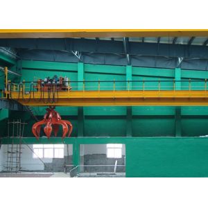 China Foundries 500 Ton 2 Beam Heavy Duty Overhead Crane With Double Hooks on sale