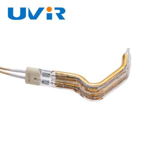 Custom Quartz Glass Infrared Heating Element Tube 150-6000W