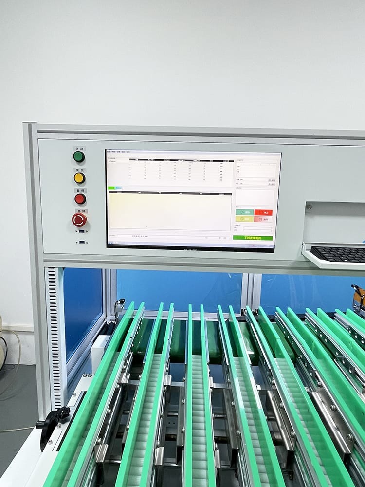 Fast Speed Eight Channel Battery Sorting Machine For Prismatic Cell