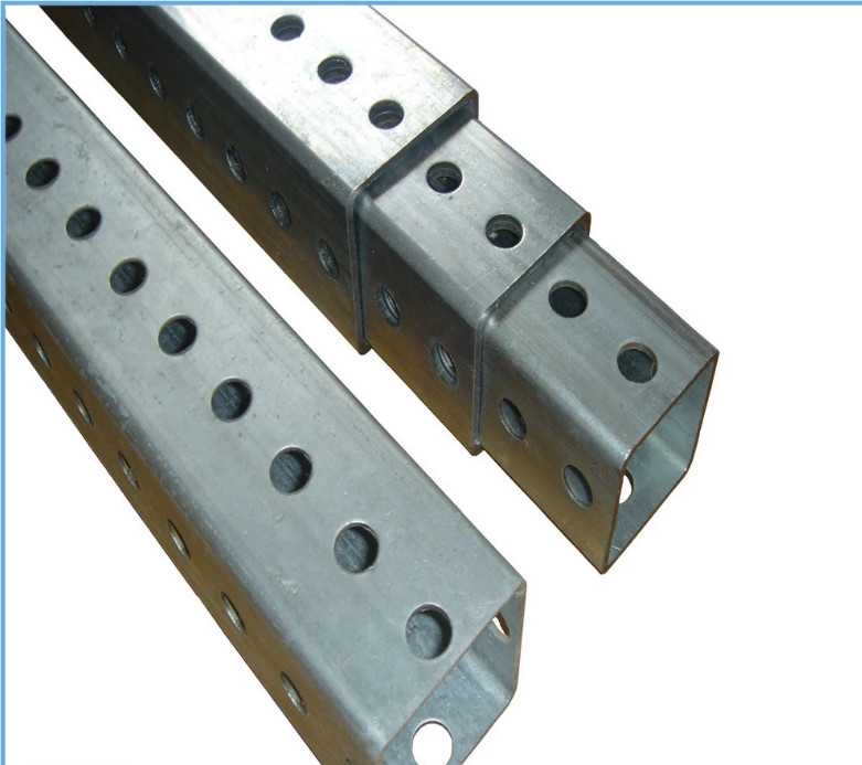 Q235 Material Decorative Sign Posts Residential Street Light Poles 6mm 8mm Helix Thickness