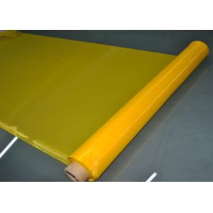 Yellow 62in 47T Polyester Screen Printing Mesh for Textile