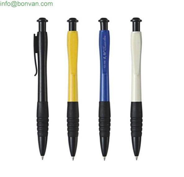 click promotion pen, clikc plastioc ballpoint pen, regular promotional office