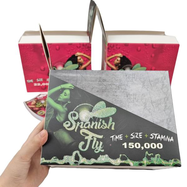 Hot Sale Rhino Pills Honey Seal Pure Aluminum Foil Laminated Sachets Bottle 3D