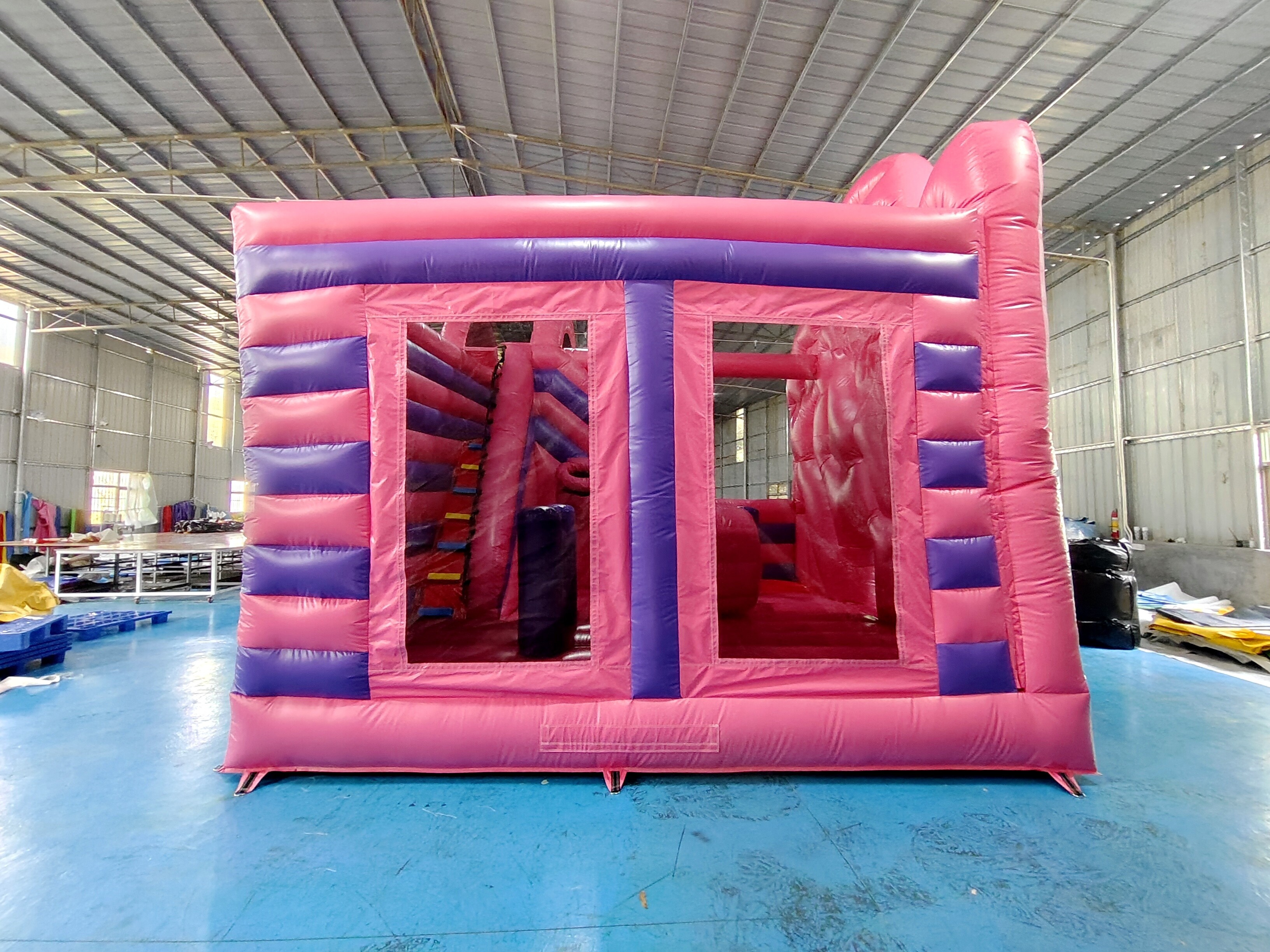 Digital Printing Inflatable Bounce House With Slides Disney Princess Inflatable Jumping Castle For Children