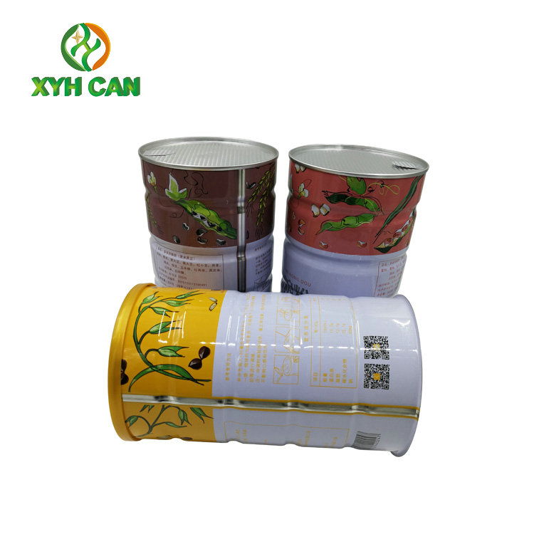 Tin Cans for 600g Milk Powder FDA Certificate CMYK Printing PMS Printing Tin Cans for Instant Milk Powder