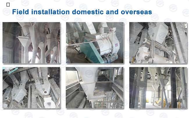 TDFQ Series Square Double-Wing Butterfly Valve Feed Mill Machine