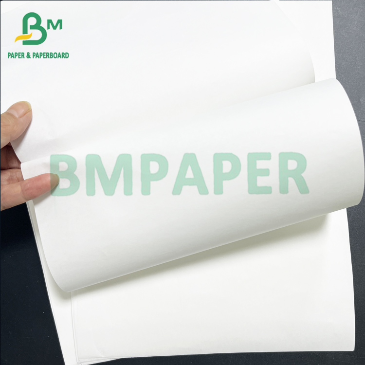 120gsm Smooth Food Contact White Kraft Paper In Sheet for Snack Wrapping