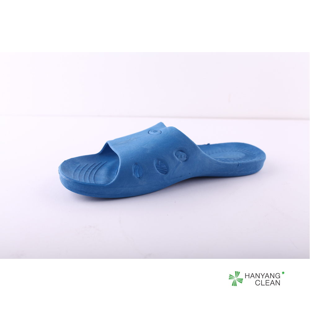 Unisex ESD SPU Blue Safety Shoes Slipper Anti Static