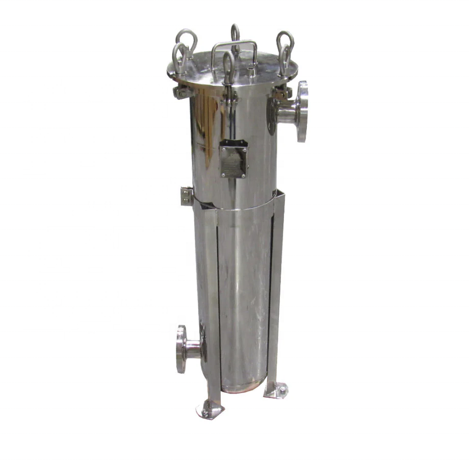 Food Beverage Stainless Steel Bag Water Filter Cartridge Housing for Water Purifier Filter