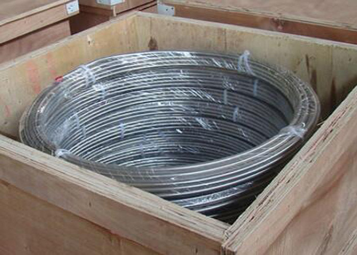 2.0mm Seamless Stainless Steel Coiled Tubing 9.52*1.24m For Mechanical Structure