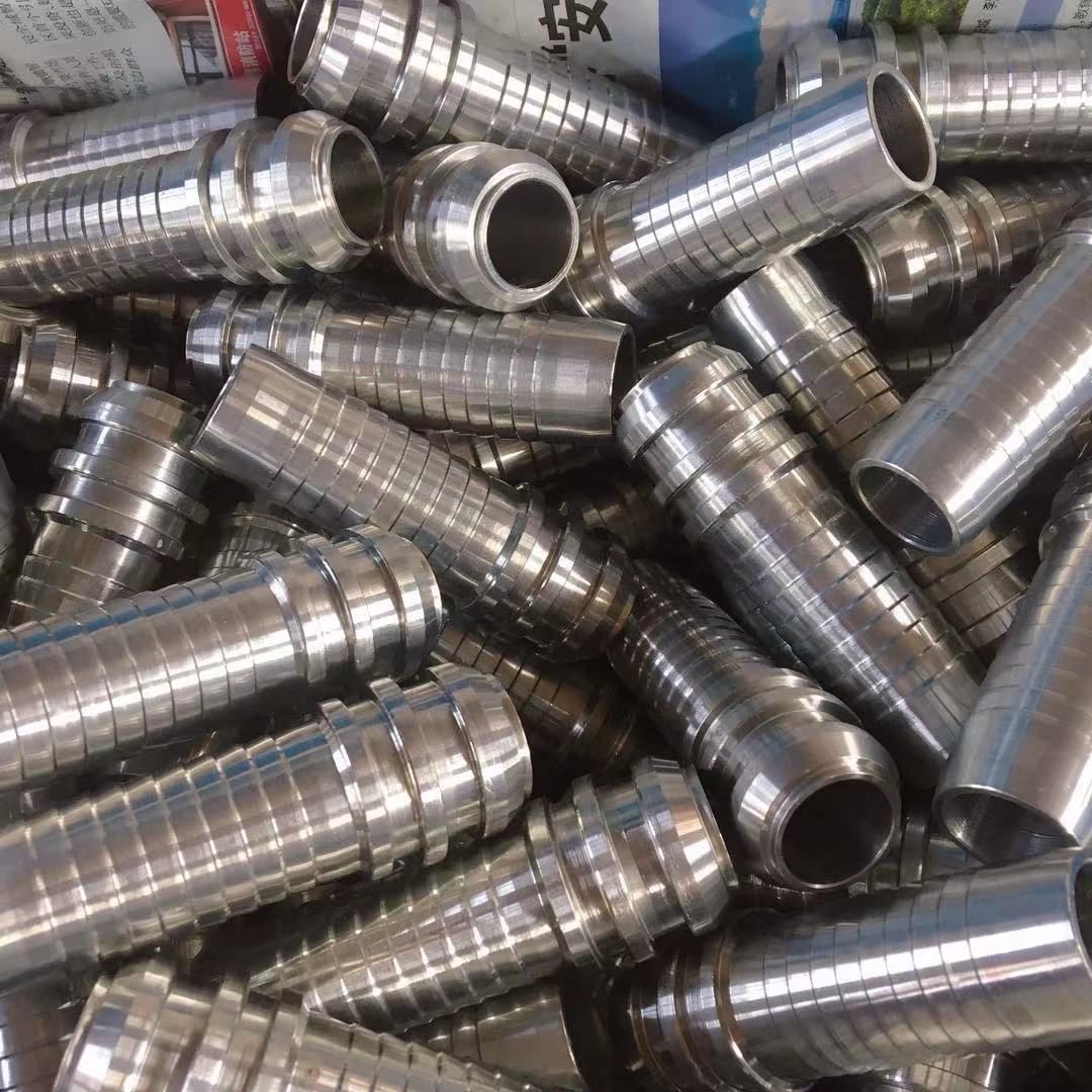Smooth without burr 00400 hydraulic fittings 4SP 4SH/12-16 R12/06-16 hose ferrules