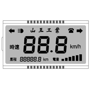 TN Type Alphanumeric Lcd Module 1 / 4 Duty Pin Out Mono 12 O'Clock Viewing Angle