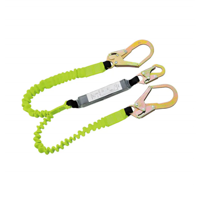 50mm Heavy Duty Webbing Adjustable Safety Lanyard Fall Arrest 138 To 180cm