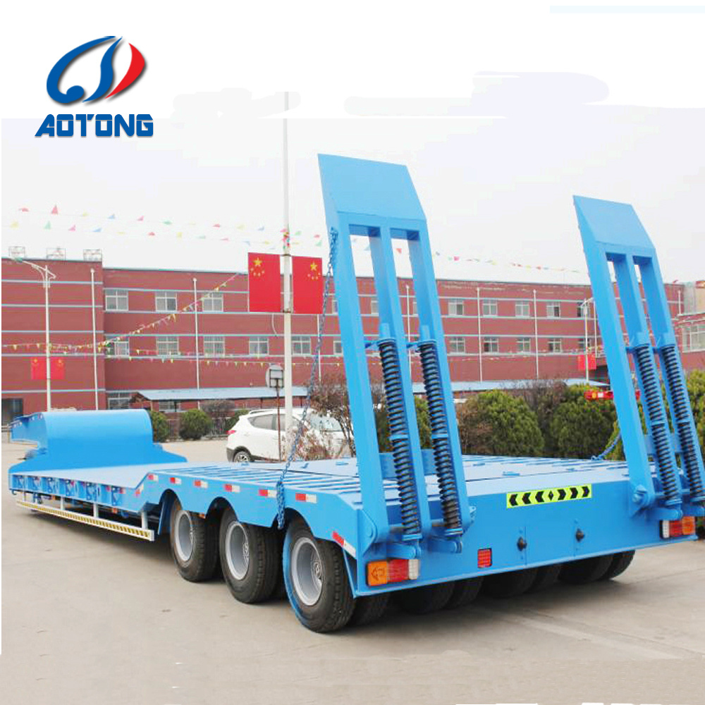 Hydraulic Multi Axle 35-100 Ton Bulk Cargo Carrier Lowboy Trailer Within Your Budget