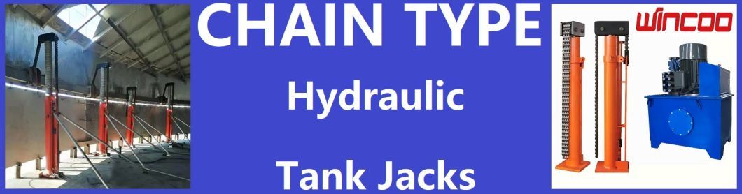 Hydraulic Cylinder Jack for Lift Tank Lift Jacks 2 Meter