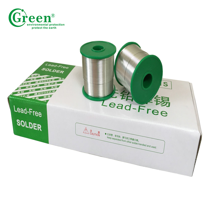 Silvery Grey Soldering Wire Material , Sn 99.3 / Cu0.7 Lead Free Solder Wire