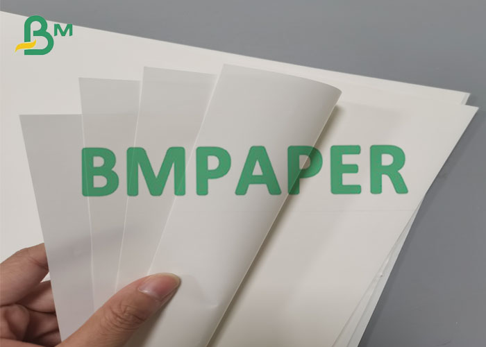 65gsm 70gsm White One Side Glossy Wet Strength Paper For Beer Label