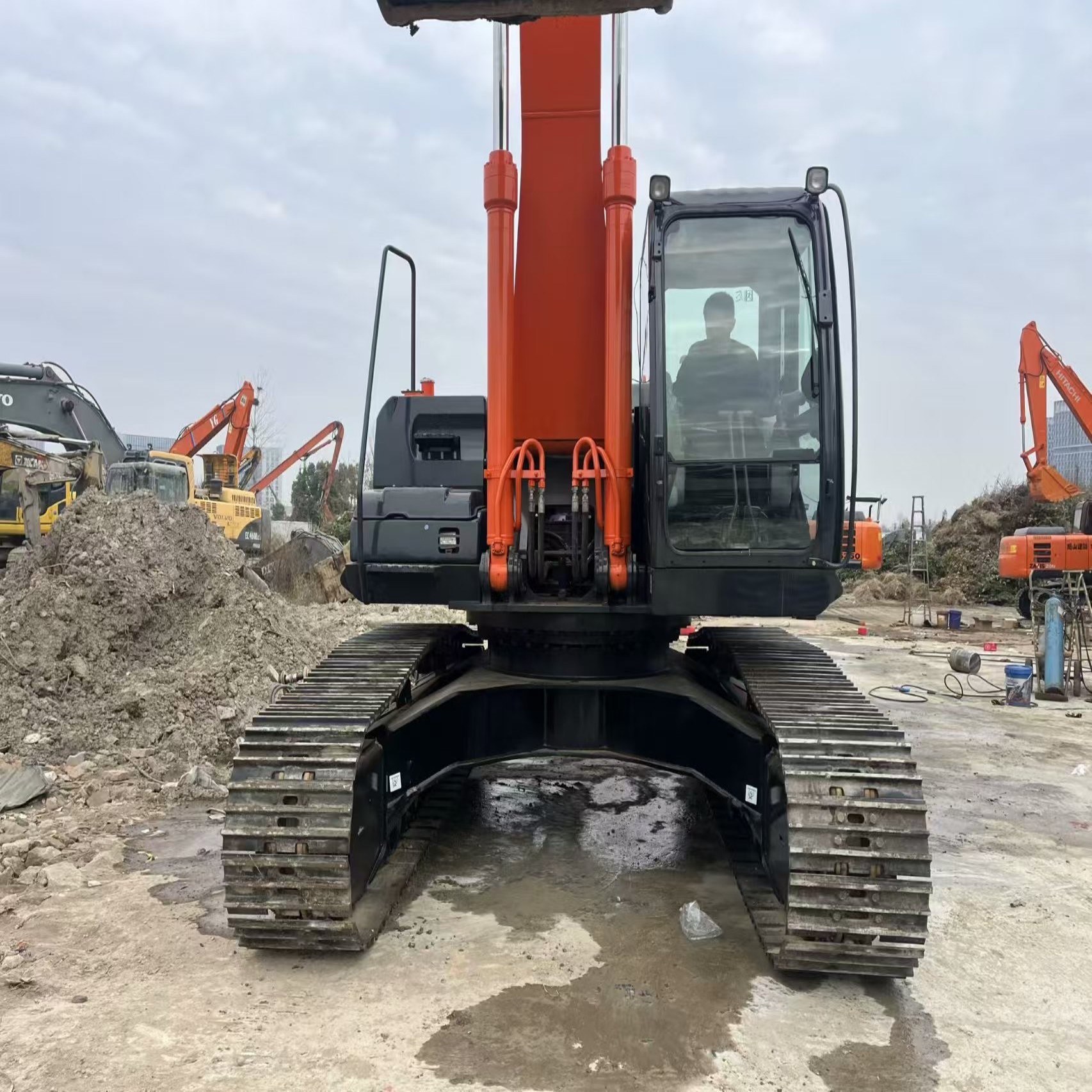 Used Excavator Original Hitachi ZX350-5G Hydraulic 35ton Crawler Digger