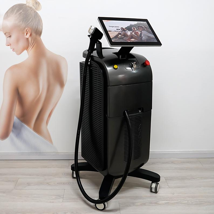 755 808 1064 Ice 3 Wavelength Diode Laser Hair Removal Skin Whitening Beauty Device
