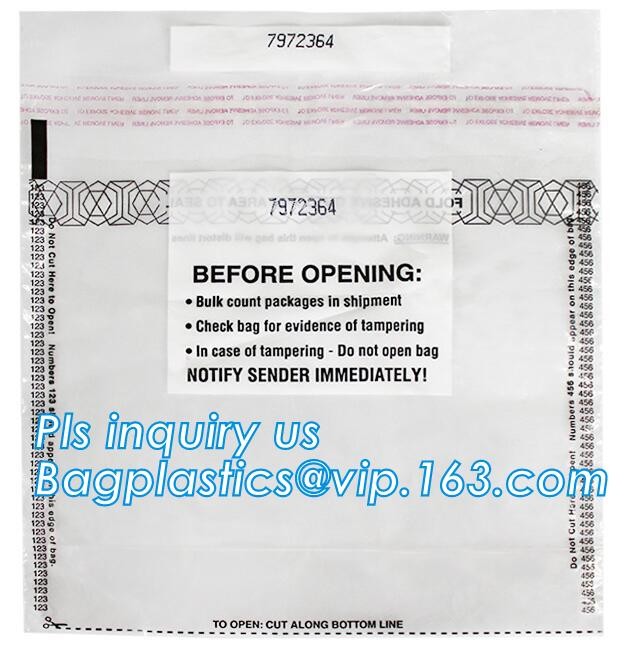 Document safe tamper proof bank deposit bag, Steb Plastic Money Pe Bank Deposit Coin Security Pouch Bags With Seal For C