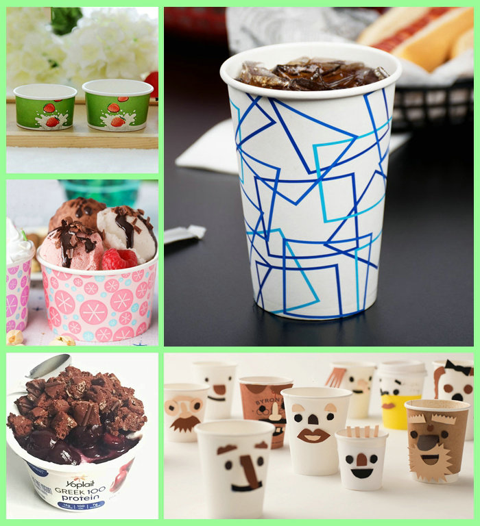 160 180GSM +15g PE Coated Paper Jumbo Rolls For Paper Cup 850 - 900 mm Width