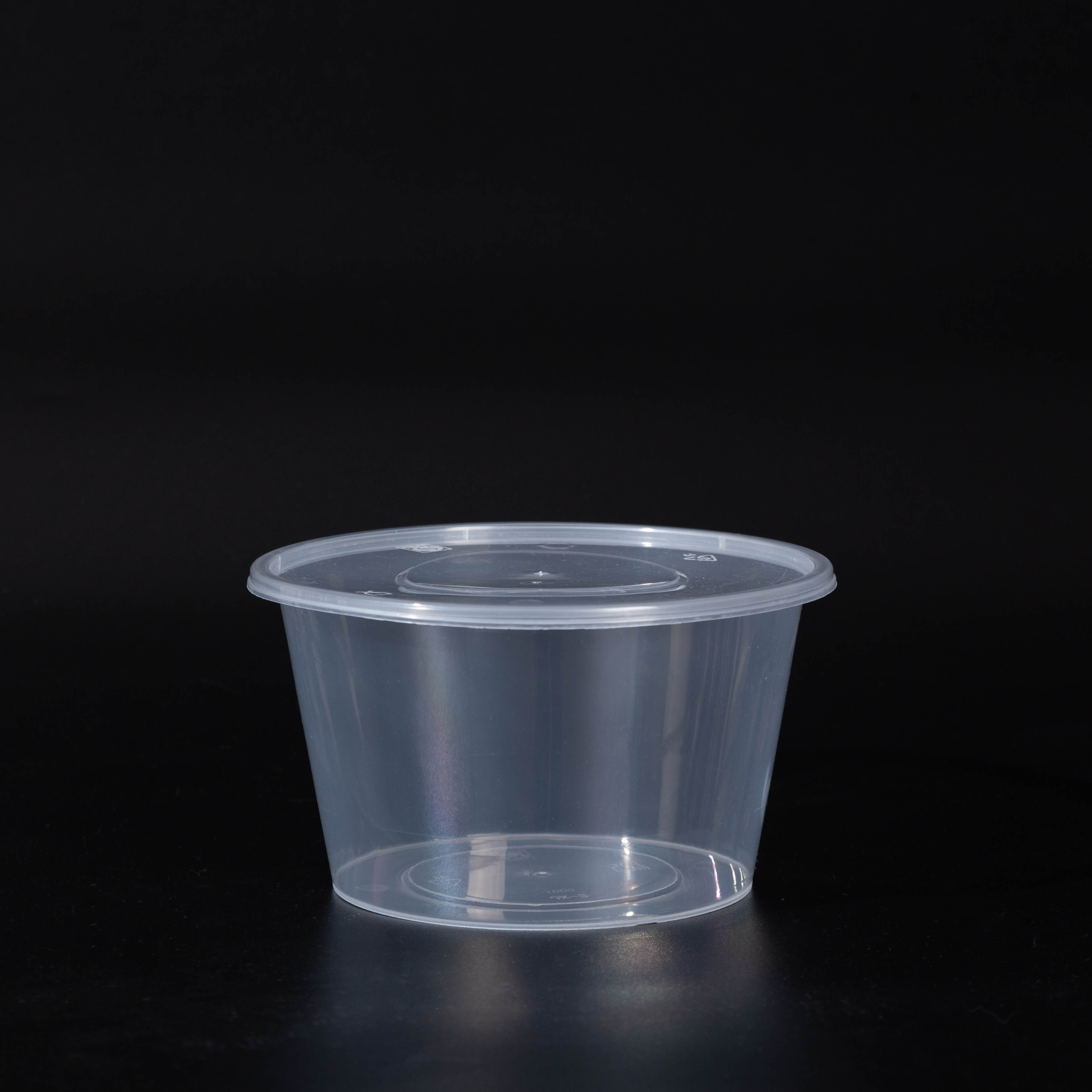 Custom Logo Printing PP Plastic Cup Clear Cold Drink Plastic Takeaway Cup