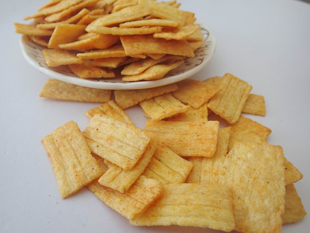 Japanese Steak And Barbecue Flavored Puffed Food Rice Cracker Snack BBQ Biscuits