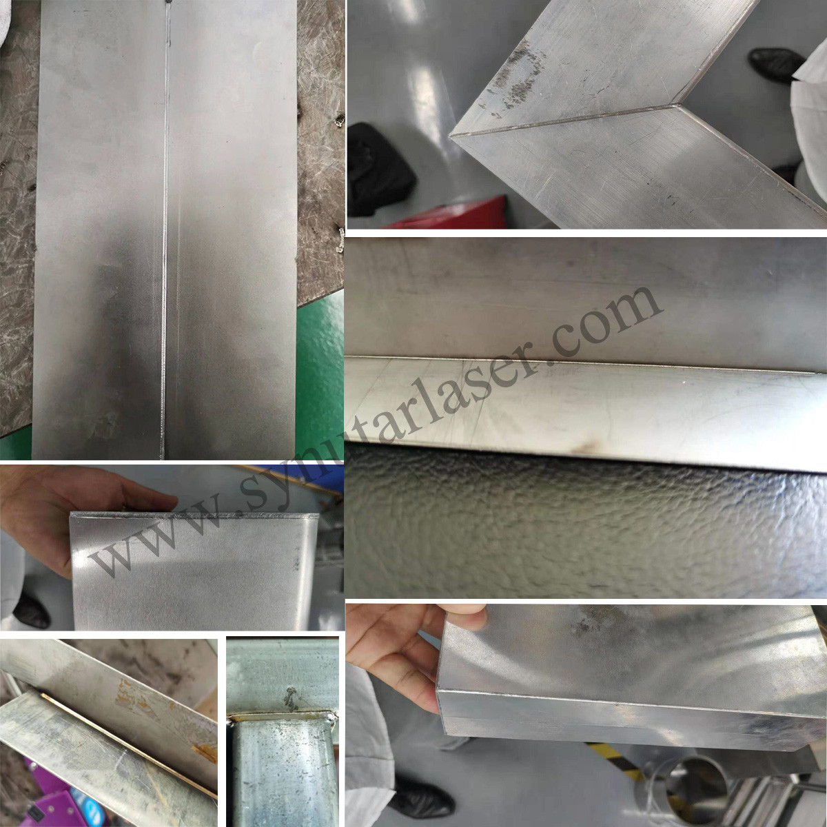800W/1200W Small Handheld Laser Welding Machine For Aluminum Alloy Powerful
