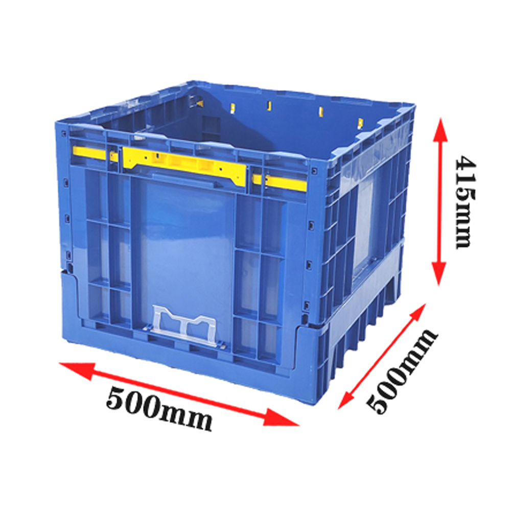 Industrial Plastic Crate For Auto Stackable Foldable Plastic Storage Bins Box
