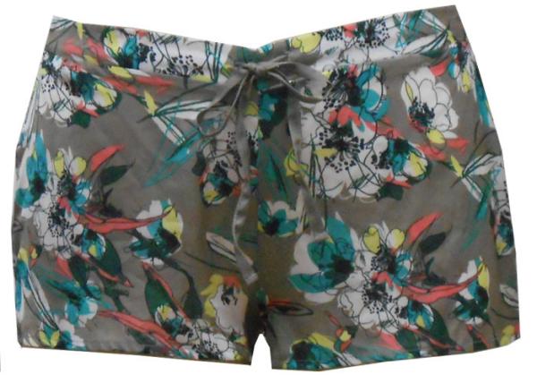 Athletic Workout Ladies Casual Pants Elegant Short Pants Printing House Quick
