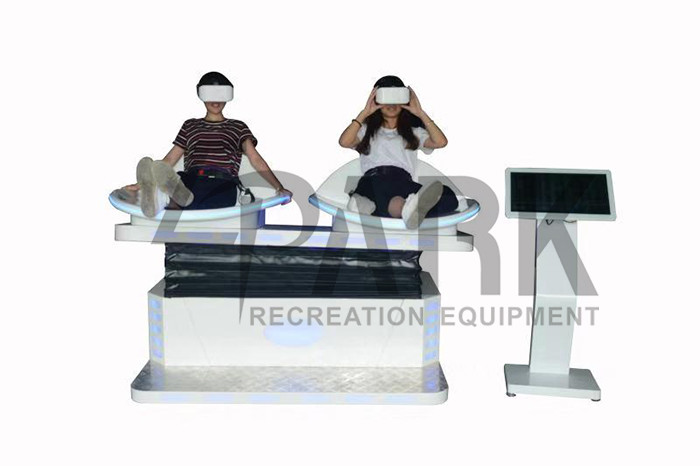 Double Grass Ski Flying Magic Carpet Virtual Reality Simulator / Interactive Game Machine