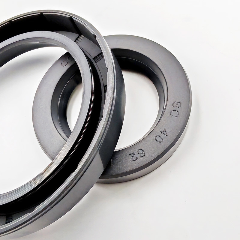 25 * 35 * 6mm Mechanical Oil Seal SC Type Brown Rubber Seals FKM Pump Oil Sealer
