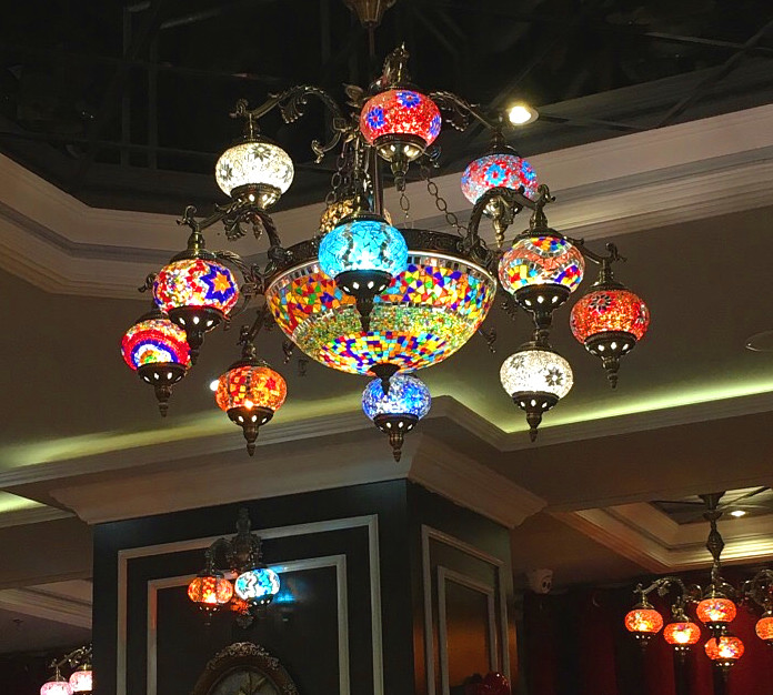 Mediterranean Style Decoration Handmade Turkish Pendant Light(WH-DC-23)