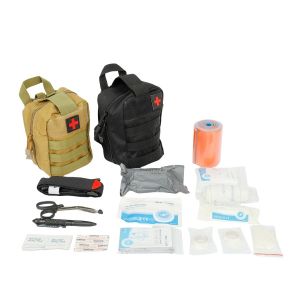 China Medical First-Aid Bag Pouches Small Patches Tactical Kit IFAK on sale
