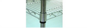 Chrome Plated Rack Commercial Metal Retail Display Wire Shelving Unit For Retail Market