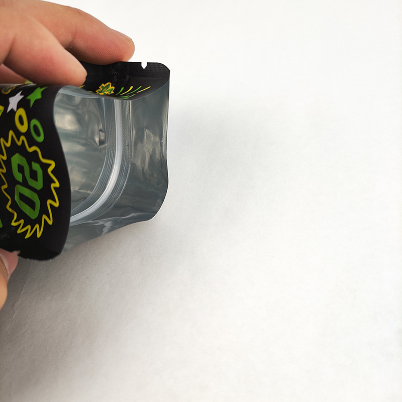 Custom Printed 3.5g ziplockk Mylar Bags Aluminum Foil Stand Up For weed