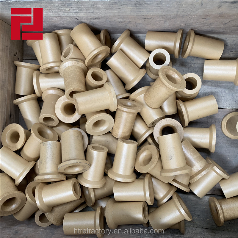 Manufacture Refractory Nozzle for Steel Ladle Tundish Block 1770° Refractoriness 2000°