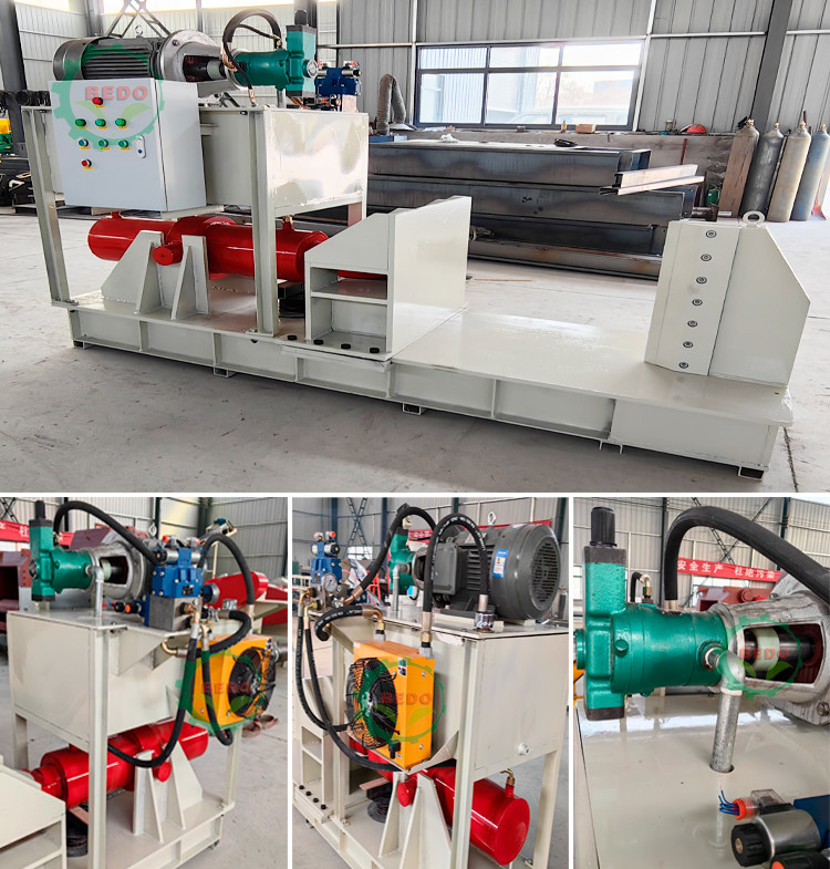 1800KG Industrial Wood Splitter Machine 380V Voltage