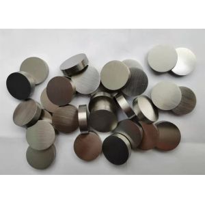 China Round Tungsten Metal Sheet Plate Raw Ground Surface With 10.2g/Cm3 Density on sale