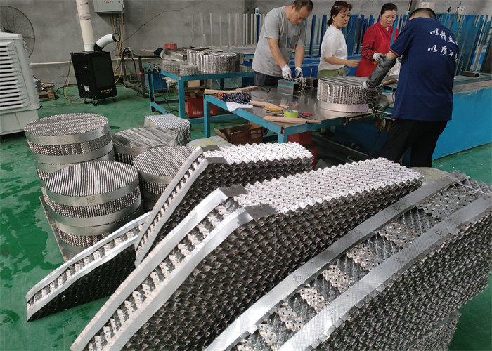 1000mmx1000mm No Sections Demister Pad Mist Eliminator SS304