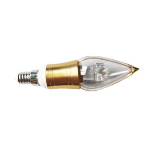 5W E14 Aluminum 80Ra 2800K 180lm Led Candle Light Bulb