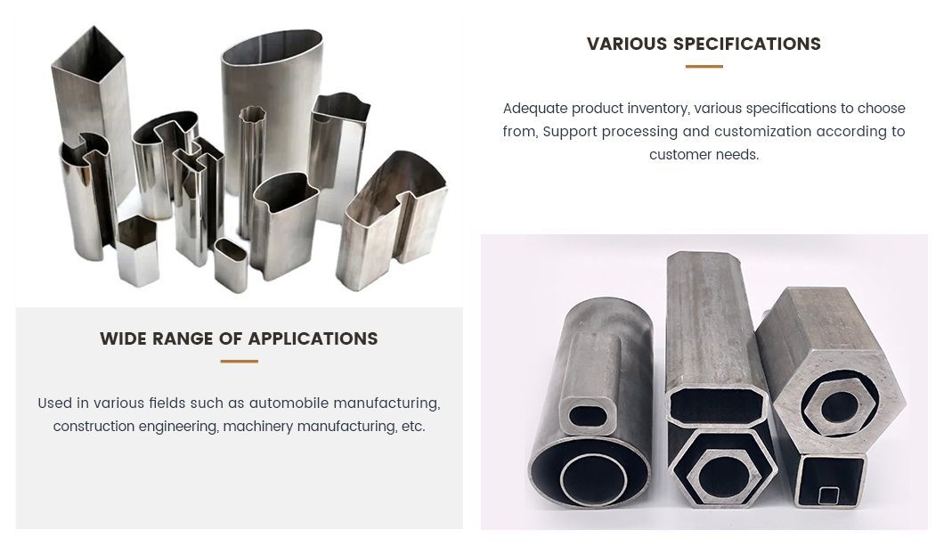 Cold Drawn Carbon Steel Pipe Special Shape Carbon Steel Tube Customized Carbon Steel Hexagonal Tube