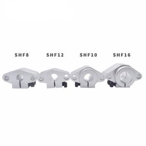 Steel Horizontal SHF8 SHF12 SHF16 Bearing Bracket For CNC XYZ Table